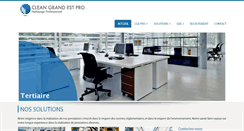 Desktop Screenshot of clean-grand-est-pro.fr